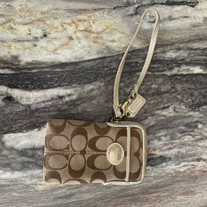 Coach wristlet